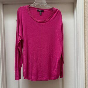 Ellen Tracy drop shoulder tunic sweater